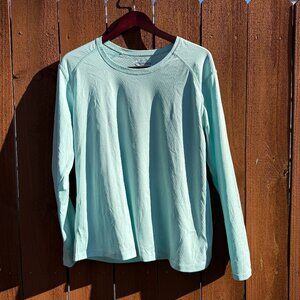 Columbia Mint Green Long Sleeve Shirt Size XXL